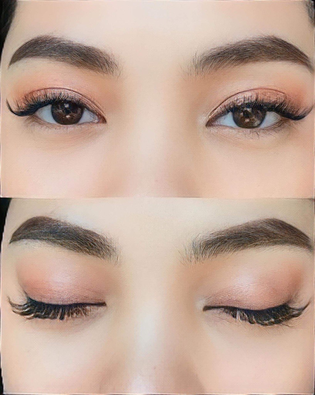 Cat Eye lash extensions before and after, AyuriNails Beauty Lounge Makati